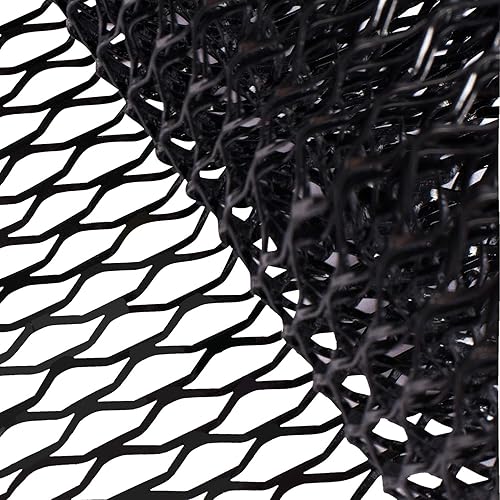 Miniatura 82 de AggAuto Malla universal para parrilla de automóvil de 40 x 13 pulgadas, de acero inoxidable revestido de cloruro de polivinilo, rejilla