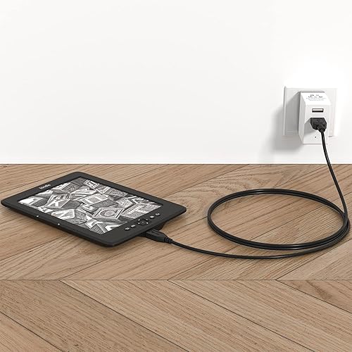 Miniatura 6 de Maeline Cable micro USB 2.0 A-macho a Micro B, cable de carga rápida, USB de alta velocidad, duradero, cable de carga para Android (1 paquete, 3