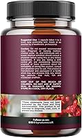 Vista 2 de Suplemento avanzado de apoyo renal - Cápsulas de extracto de arándano para limpieza, desintoxicación y reparación de los riñones con Uva Ursi