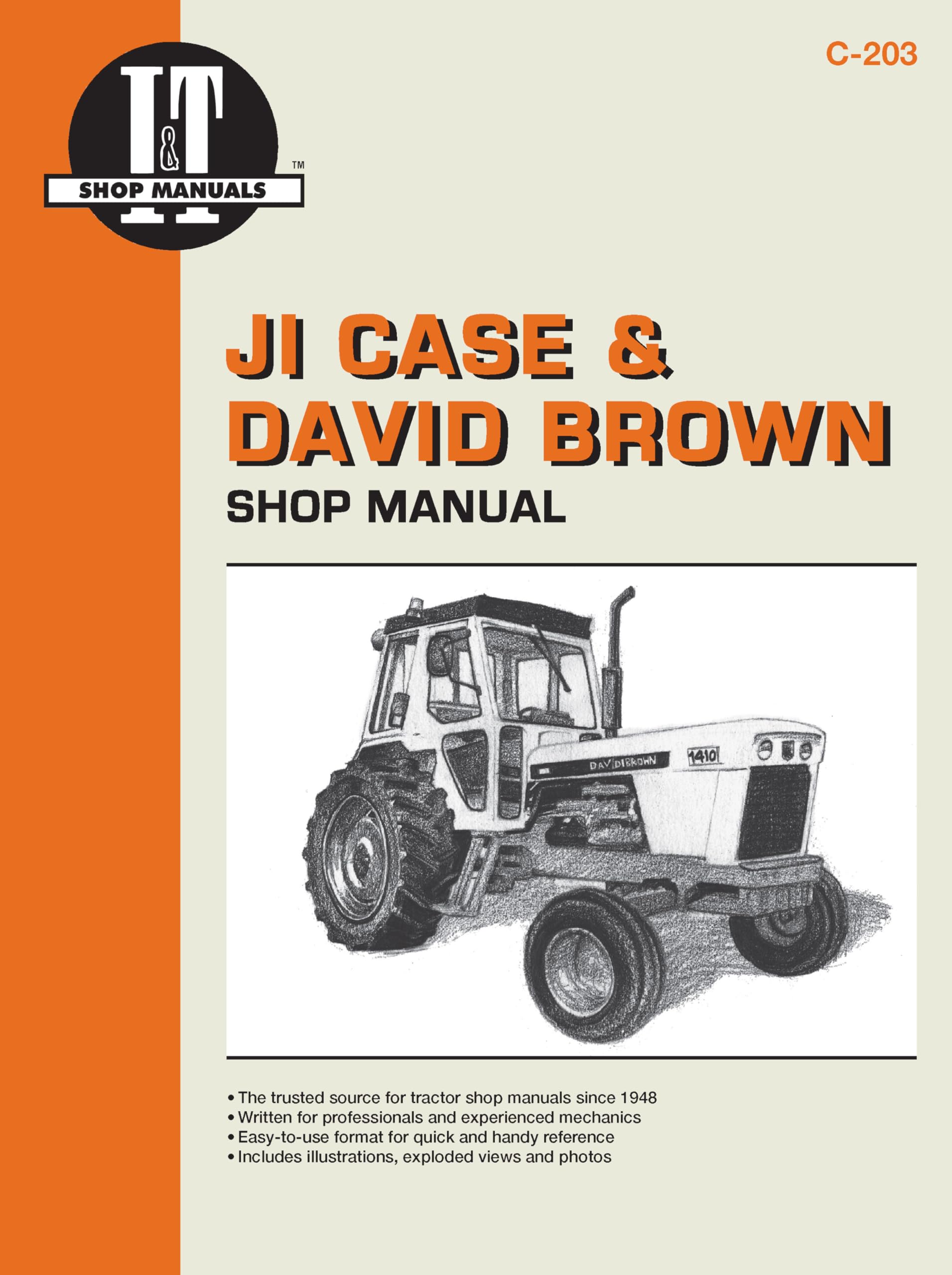 JI Case  David Brown Gasoline  Diesel Model  by Haynes Publishi PAPERBACK