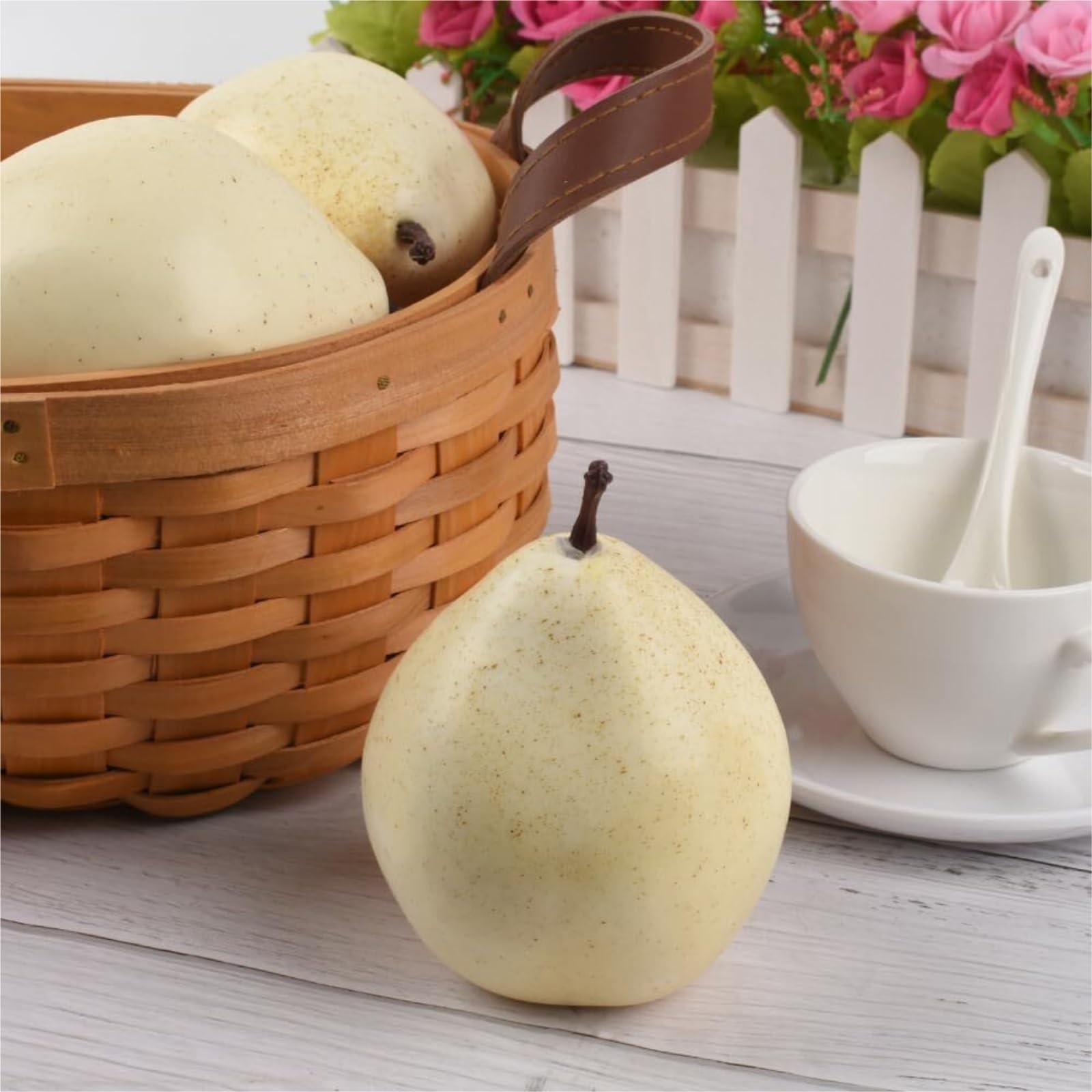 Frutta Finta Artificiale 6 Modelli Di Frutta Pera Simulata Adatti Come Ornamenti Decorazione Casa