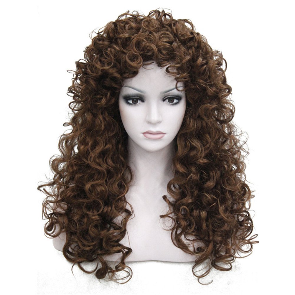 Aimole Long Curly Wig Synthetic Hair Heat Resistant Cosplay Women Wigs(30 Medium Auburn) Aimole Long Curly Wig Synthetic Hair Heat Resistant Cosplay Women Wigs(30 Medium Auburn)