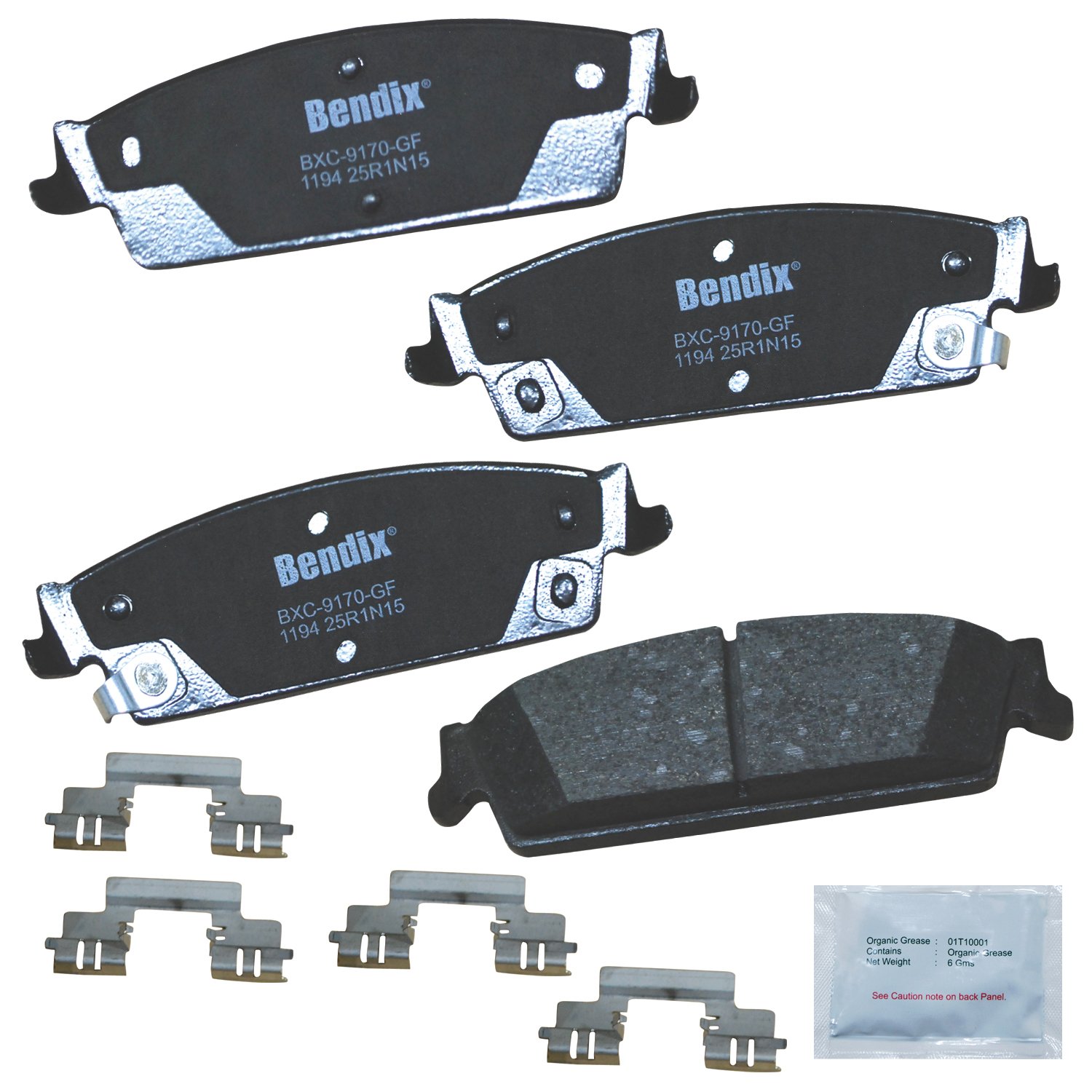 Bendix CFC1194 Premium Copper Free Ceramic Brake Pad