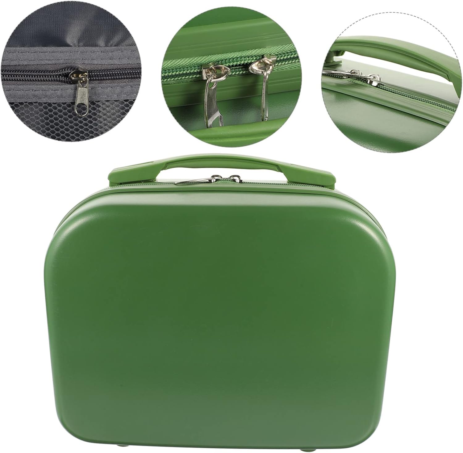 Portable Makeup Suitcase Box Cosmetic Organizer Storage Holder Durable Capacity for Travel Office and School Use