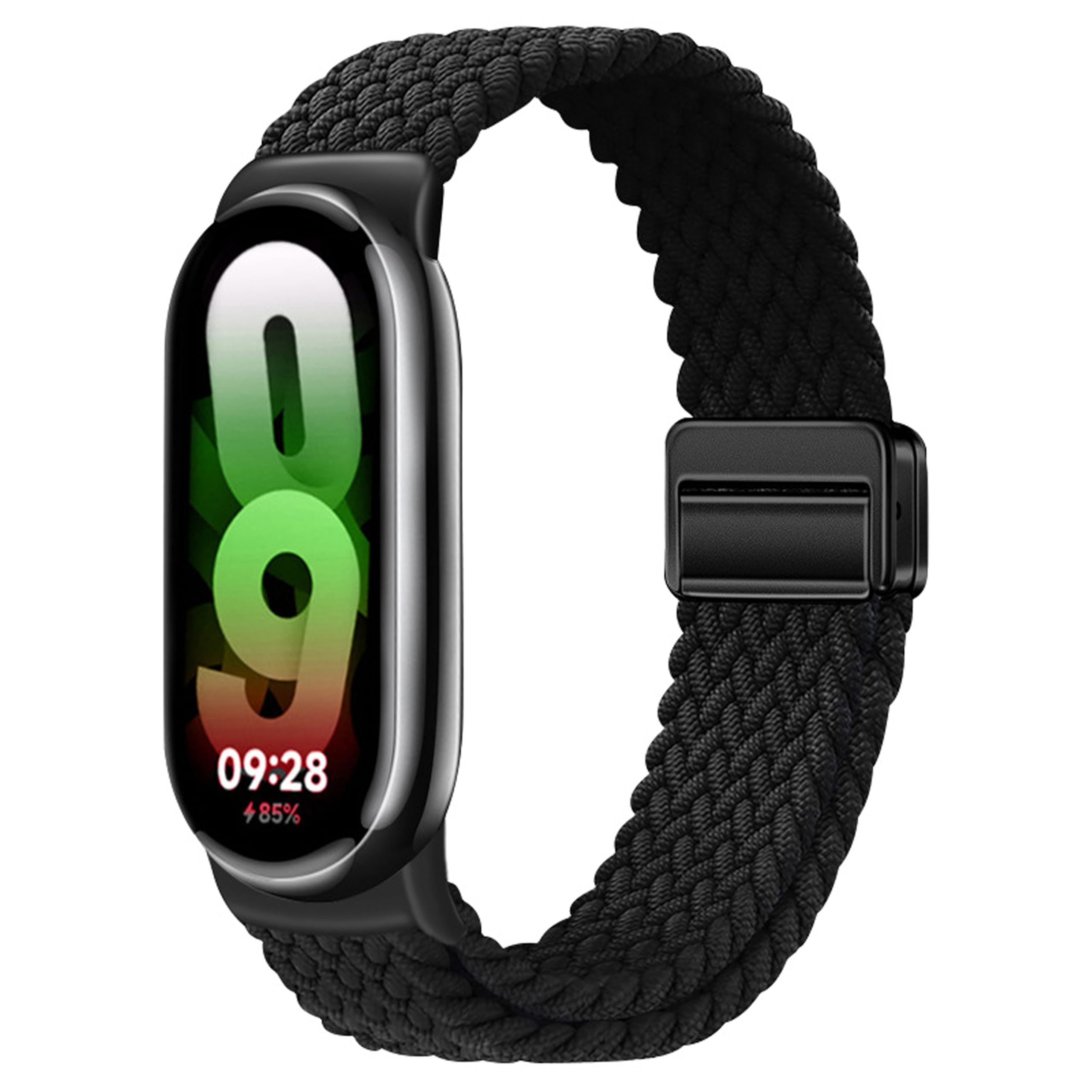3 Pack Bands Compatible with XiaoM Smart Band 10/9/8 Nylon Sport Band for Women Men-image-5
