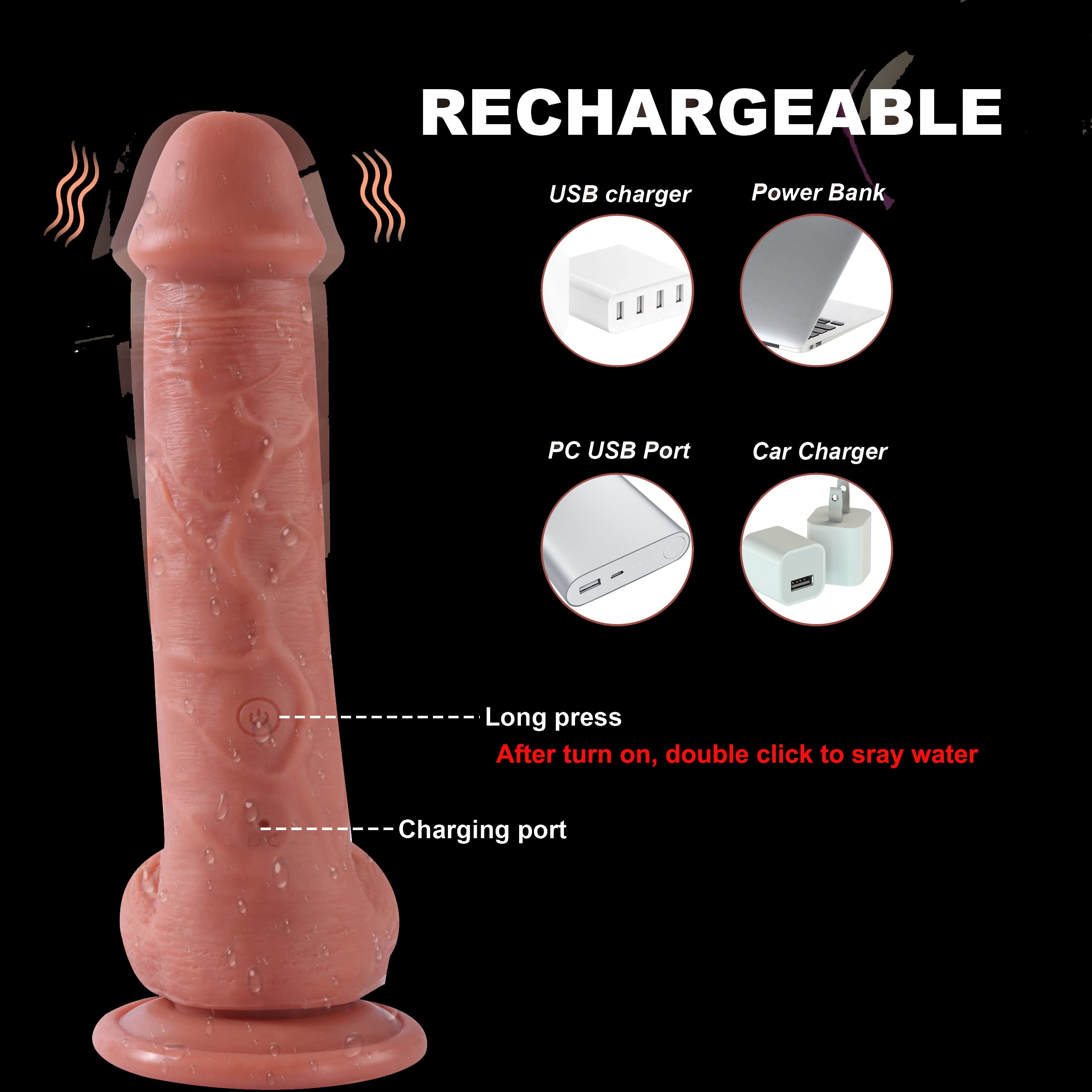 Amazon.com: Realistic Ejaculating Dildo Squirting Dildo Vibrator 10 Vibrating 8.5inch Electric Anal Plug G Spot Dildos Adult Sex Toys for Women : Health & Household Amazon.com: Realistic Ejaculating Dildo Squirting Dildo Vibrator 10 Vibrating 8.5inch Electric Anal Plug G Spot Dildos Adult Sex Toys for Women : Health & Household