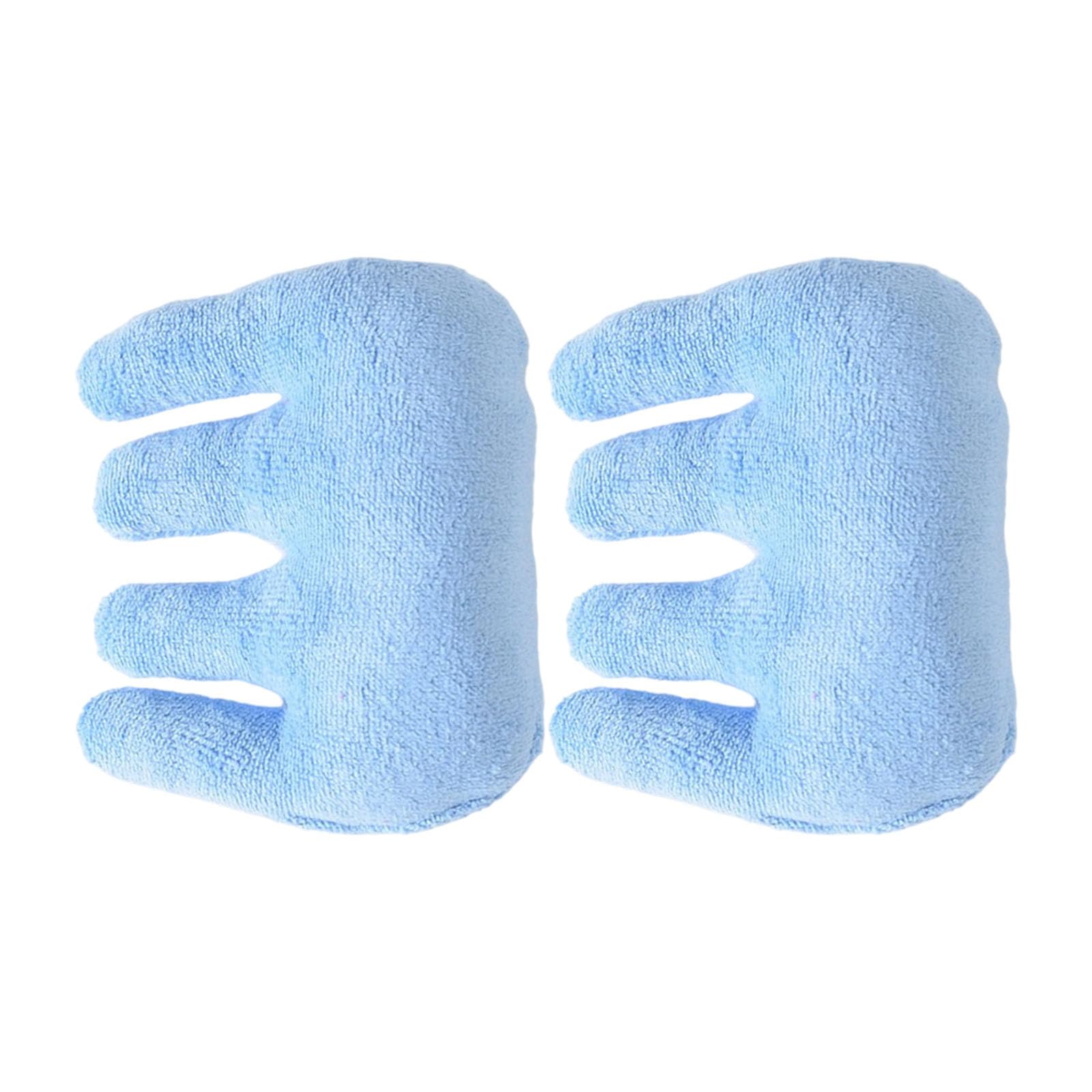2 almohadillas de agarre de contractura de mano, separador de dedos profesional, almohadilla de separación de dedos, almohadilla de separación de dedos para pacientes, agarre de palmas, cojín duradero