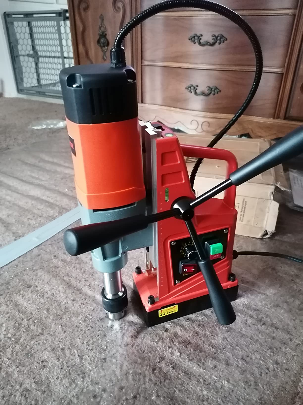 40/mo Finance VEVOR Mag Drill Press, 1550W 2" Boring Diameter