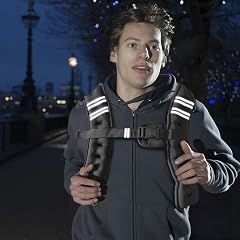 Weighted Vest 12Lb 16Lb 20Lb 25Lb 30Lb Weight Vest with Reflective Stripe and Mesh Pocket for Home Gym