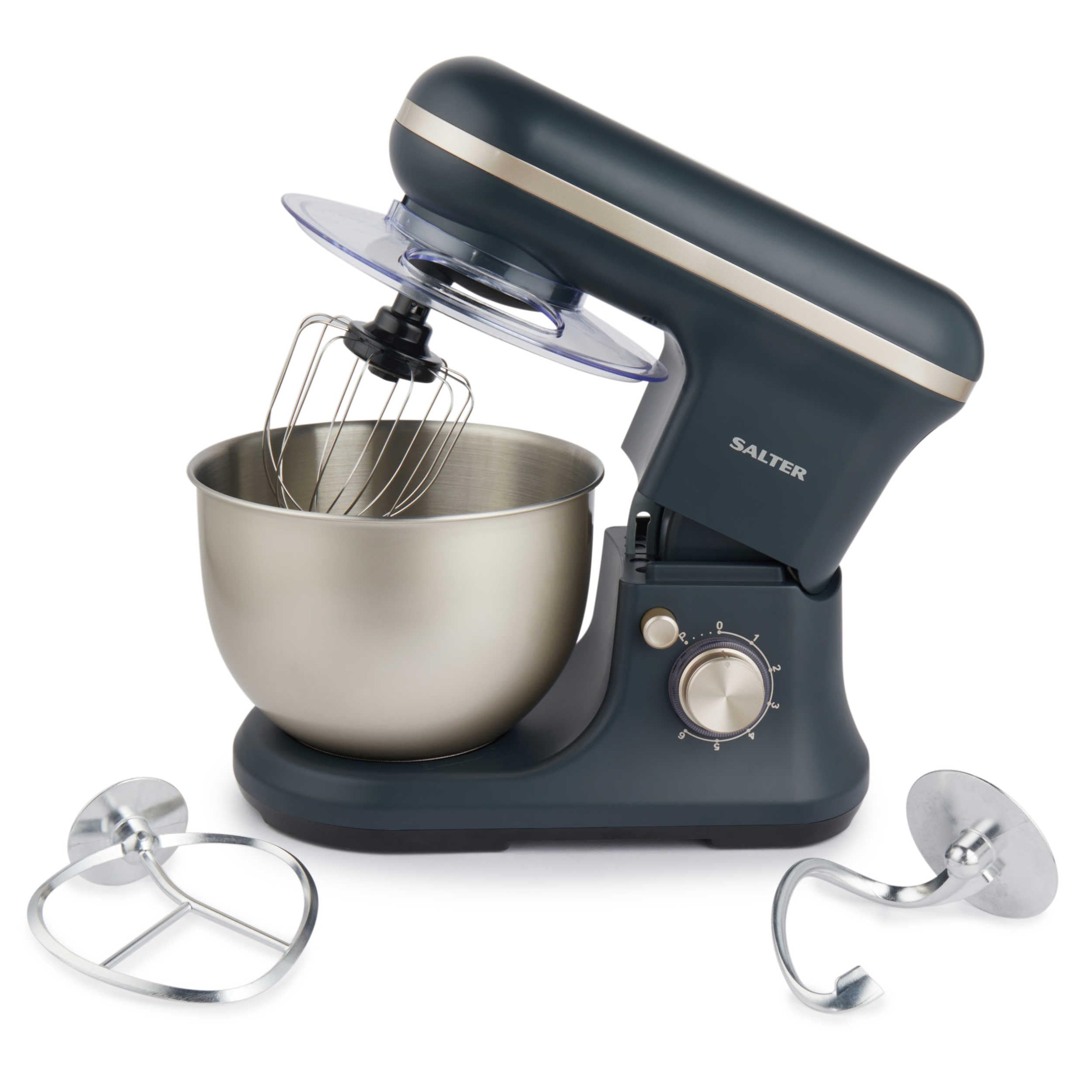 Salter Marino Küchenmaschine 1200 W, 5 l Edelstahlschüssel