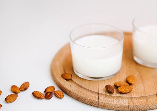 Miniatura 6 de Food to Live Almendras orgánicas de California, 8 onzas, sin OMG, enteras, sin sal, sin tostar, keto, nueces veganas a granel. Rico en vitamina E.