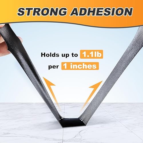 Miniatura 8 de Cinta adhesiva de doble cara resistente, cinta adhesiva de doble cara, 16.4 pies, 2 rollos de cinta extraíble para montaje en pared, tiras para