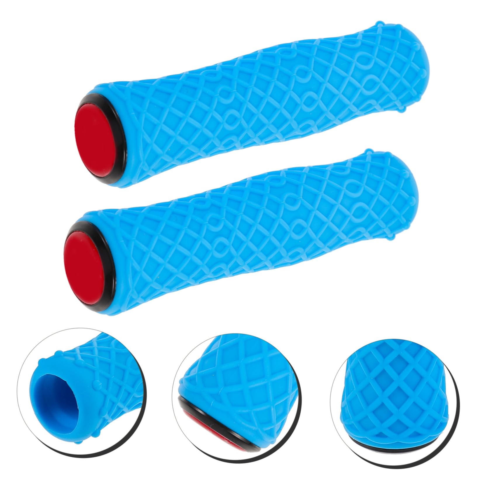 YARNOW Bici per Bambini Manopole da Bar Impugnatura in Silicone per Bici Manubrio MTB Manopole per Bici Coperture per Manubrio per Bici Manopole per Manubrio per Bambini + Biciclette