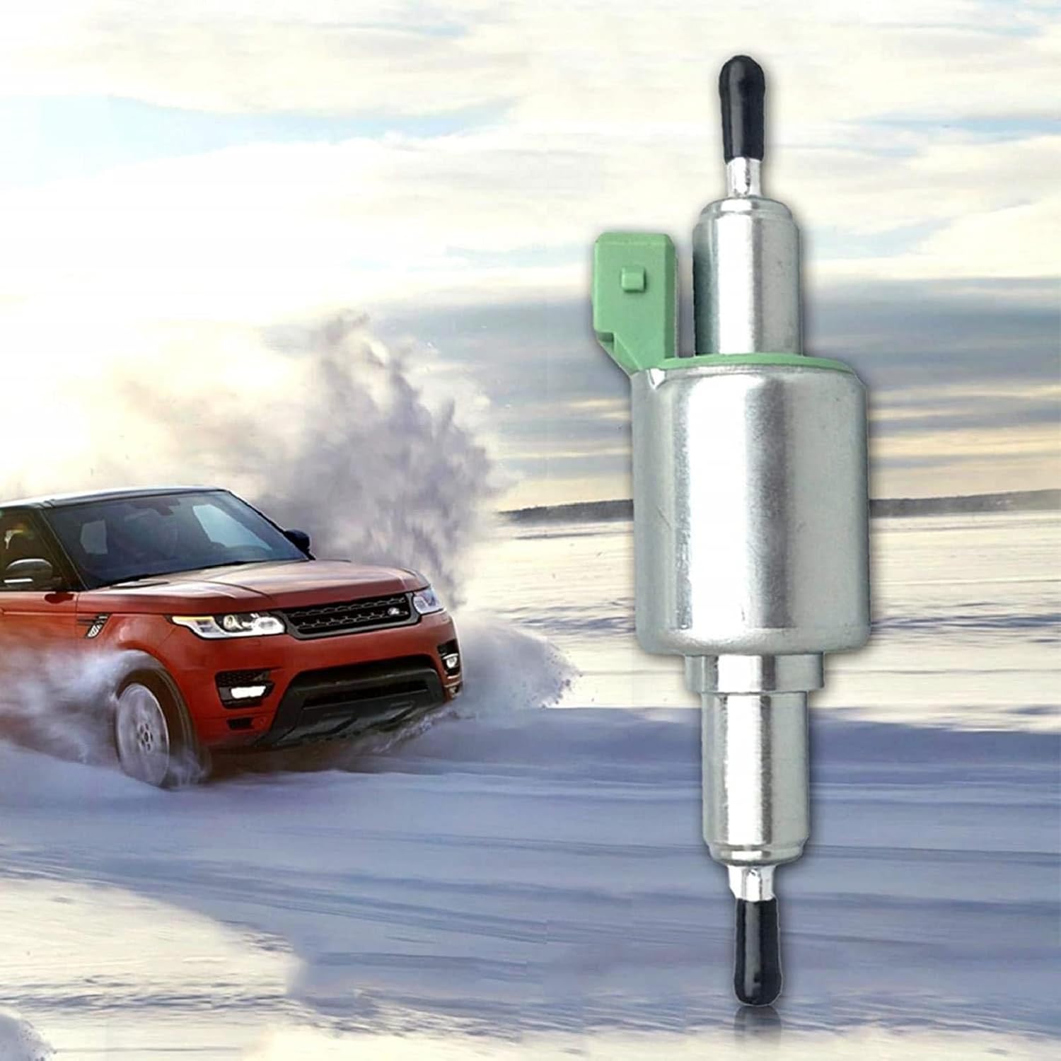 12V/22 Car Air Heater Diesels Pump, Pulse Metering Pump Oil Fuel Pump for 2KW~6KW Car Air Diesels Parking Heater, Fuel Pump Inline Fuel Pump Electric Fuel Pump