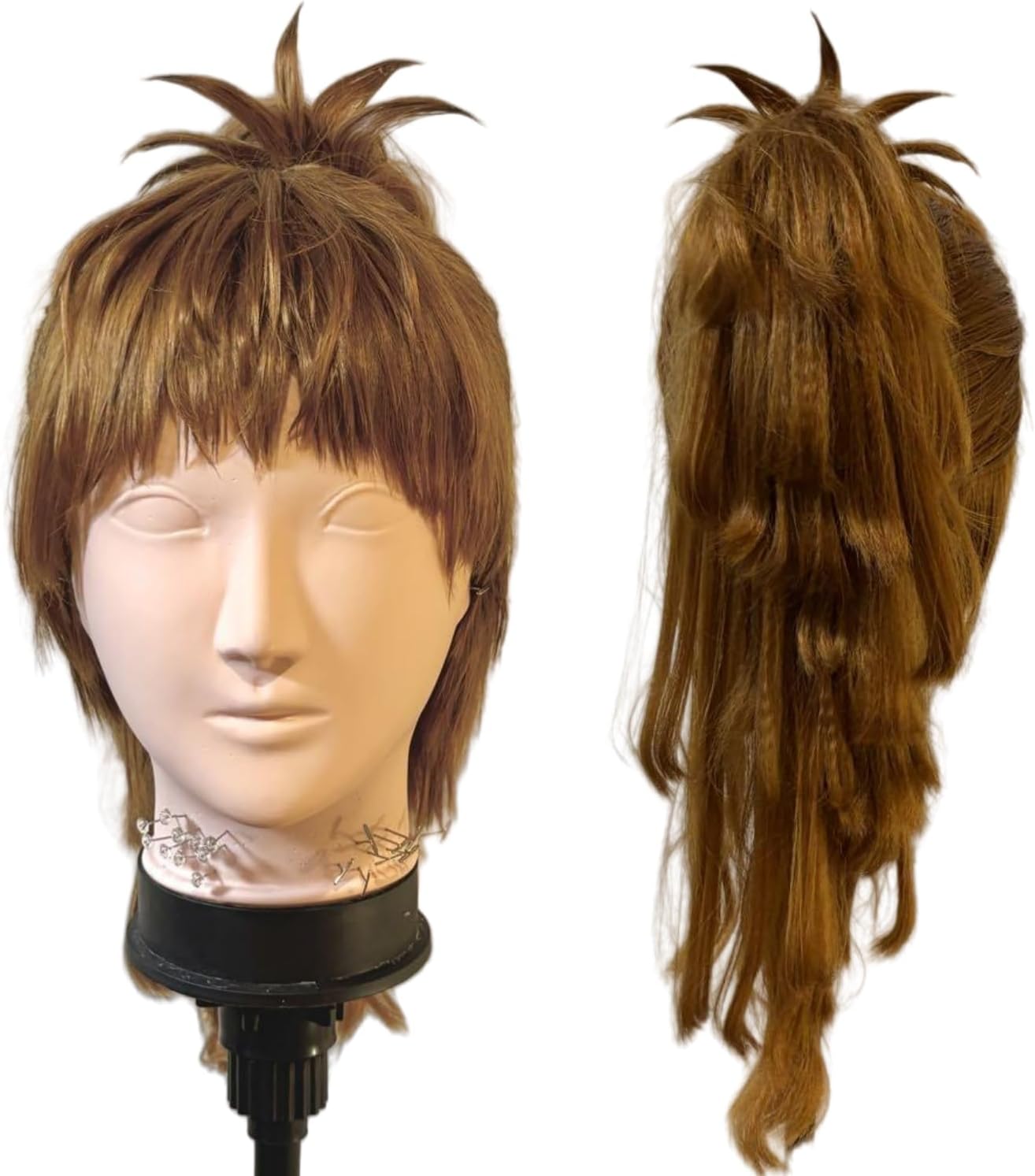 即納 実物撮影 忍たま乱太郎 富松作兵衛 コスプレウィッグ、耐熱