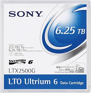 Sony LTO-6 Linear Tape Open 6.25TB 2.5 Cache 0.85-Inch Internal Bare or OEM Drives LTX2500G