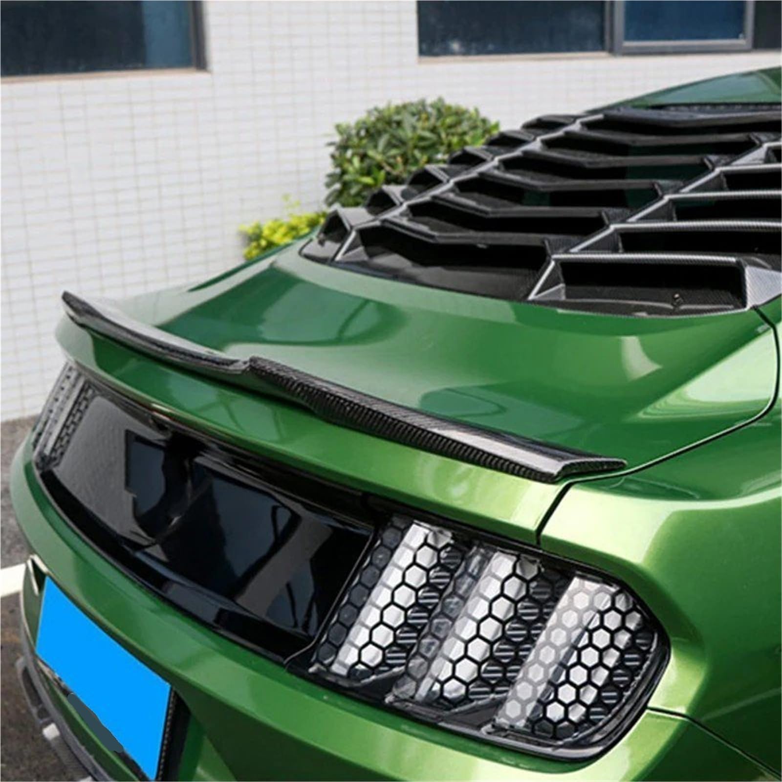 Dla Ford Dla Mustang 2015-2018 Skrzydło Na Klapie Spoiler Bagażnika Lotka Tylny Akcesoria Dekoracyjne Do Karoserii Spojler Tylny Trunk Wing