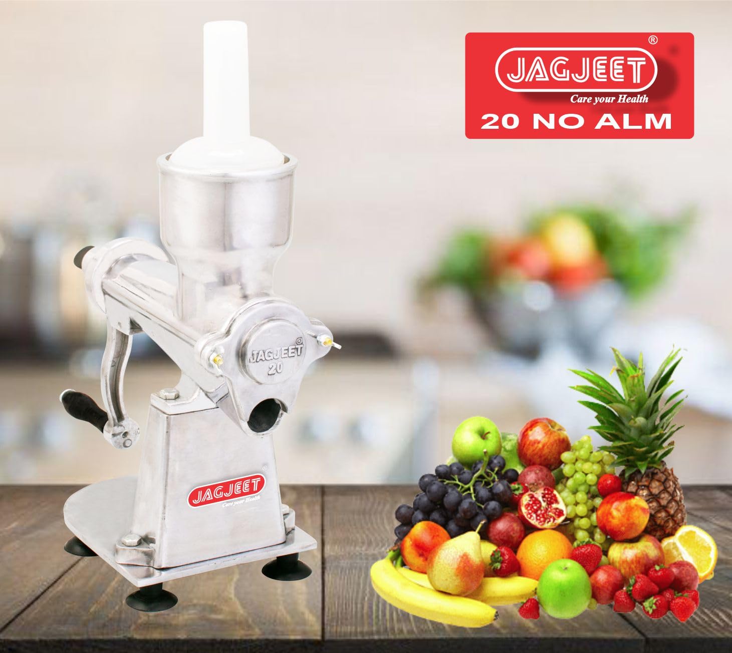 Jagjeet Juicer Machine No 20 Aluminium Hand Juicer Hand Juicer