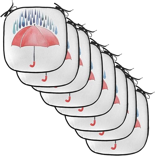 Miniatura 74 de Lunarable Cojín retro para silla, mujer con cabello, letrero de victoria con burbujas de discurso, inspirado en arte pop, acolchado de asiento para