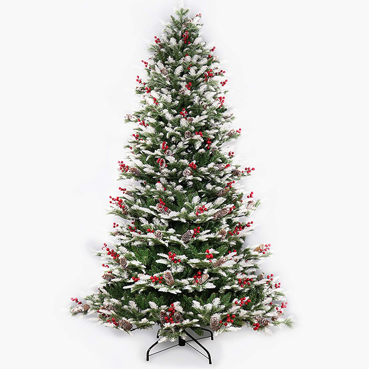 人工 5FT 人工クリスマスツリー 折りたたみ式 金属サポート 400 枝