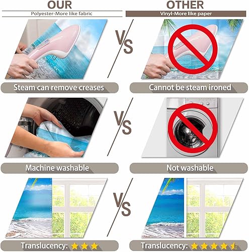 Miniatura 6 de ZTHMOE Telón de fondo de tela de 10 x 8 pies para fotografía de playa de Hawaii, fondo de palmeras tropicales, Luau Aloha, baby shower, decoración