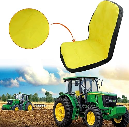 Miniatura 2 de Kujunpao LP95233 - Funda de asiento para cortacésped de montar a caballo hasta 18 pulgadas de alto, compatible con John Deere serie 3E, serie 3R,
