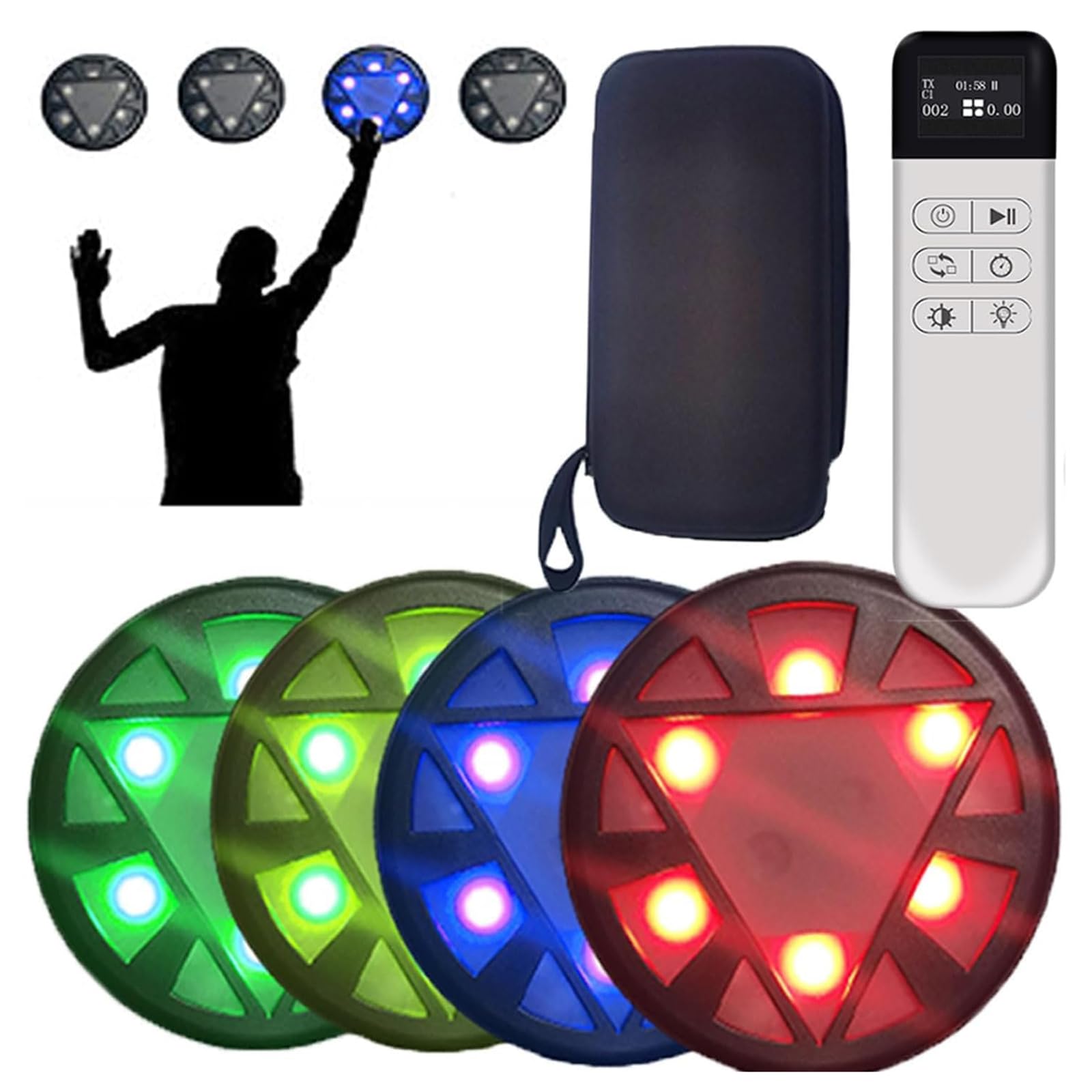 Kit d'entraînement de réflexes sportif portable pour corriger le manque de vitesse