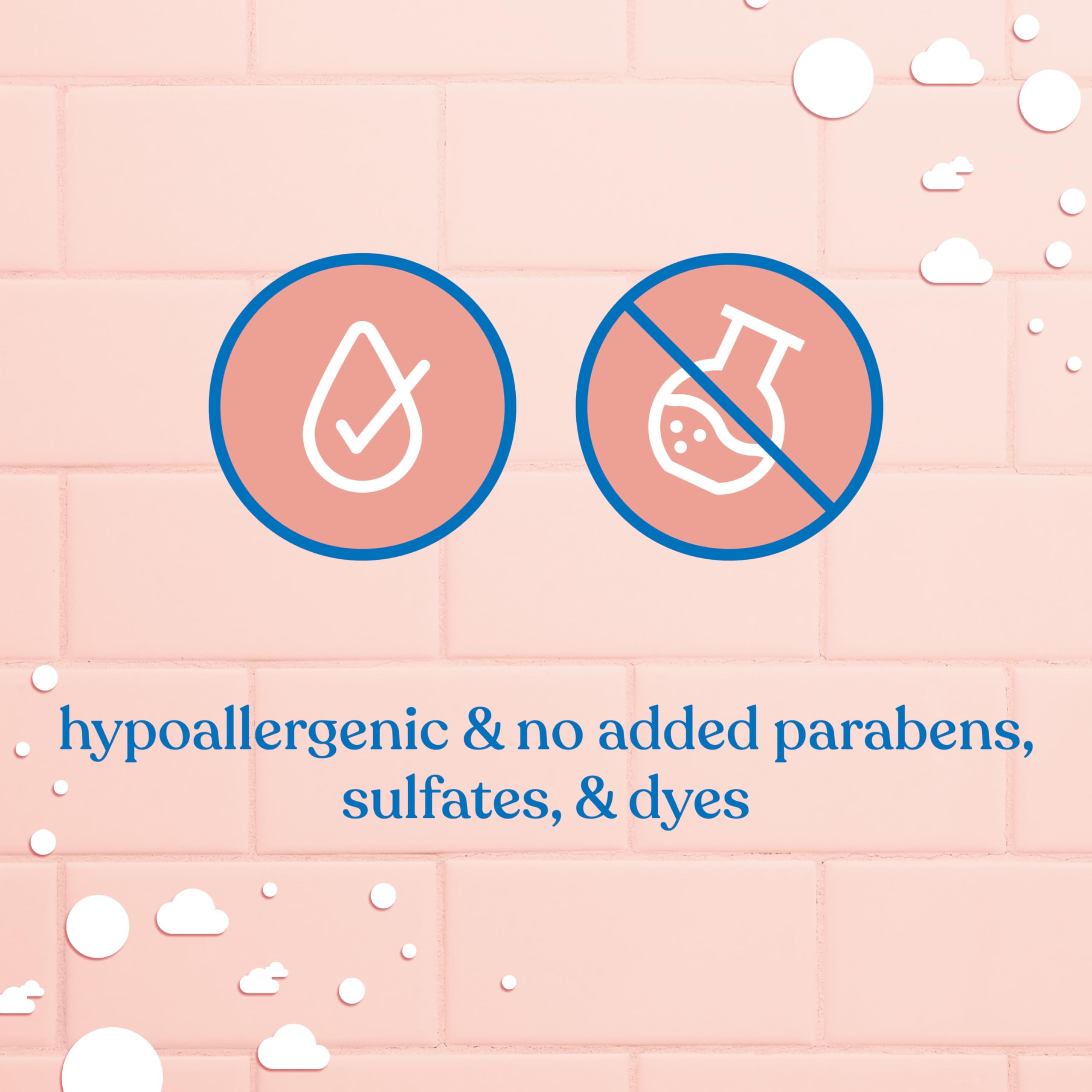 Johnson's Kids Curl-Defining, Frizz Control, Tear-Free Shampoo + Shea Butter, Paraben-, Sulfate- & Dye-Free, Hypoallergenic & Gentle for Kids Hair, 13.6 fl. oz