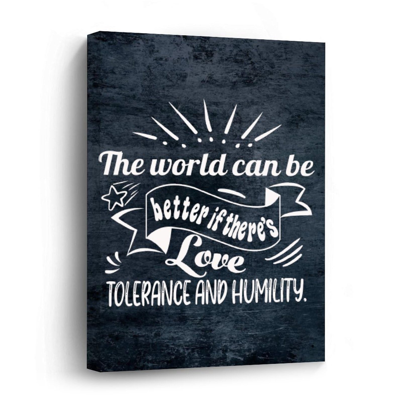 Tableau moderne citations positives pour bureau et salon cocooning - 5