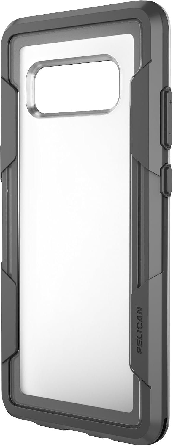Pelican Voyager | Samsung Galaxy Note8 Case (Clear/Grey)
