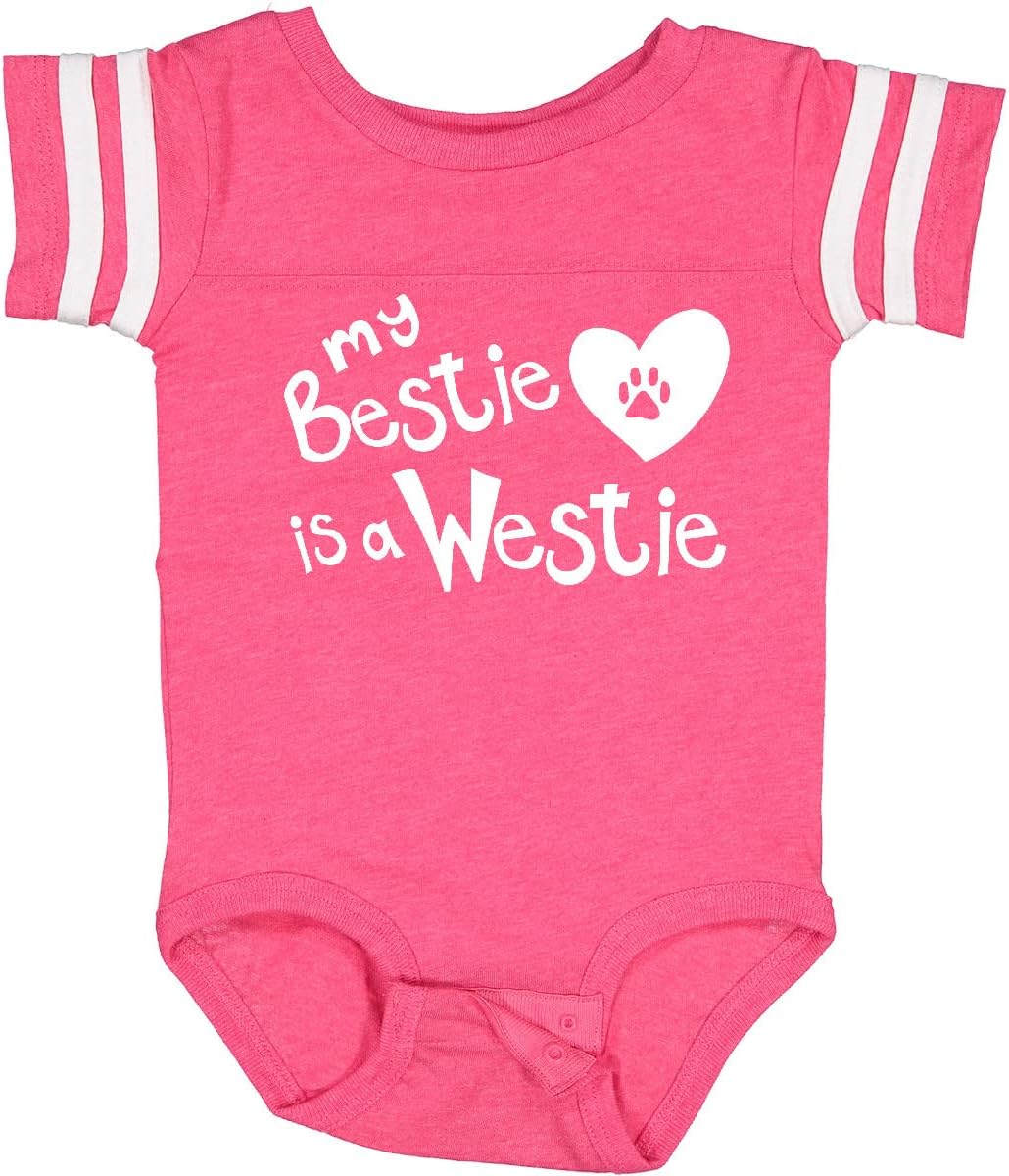inktastic Bestie Westie Baby Bodysuit