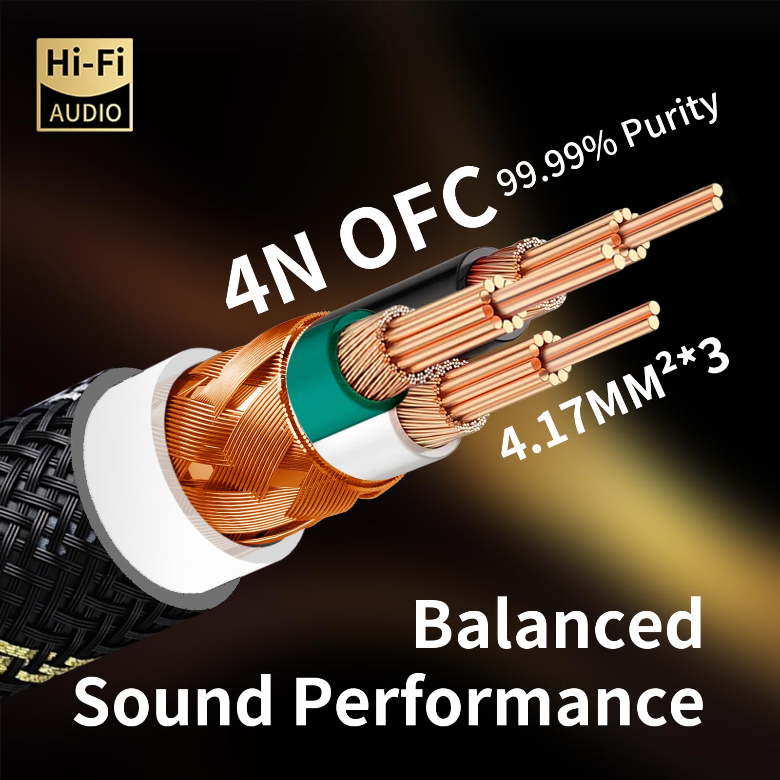 Audiophile Power Cable - Enhance Your HiFi Sound -2