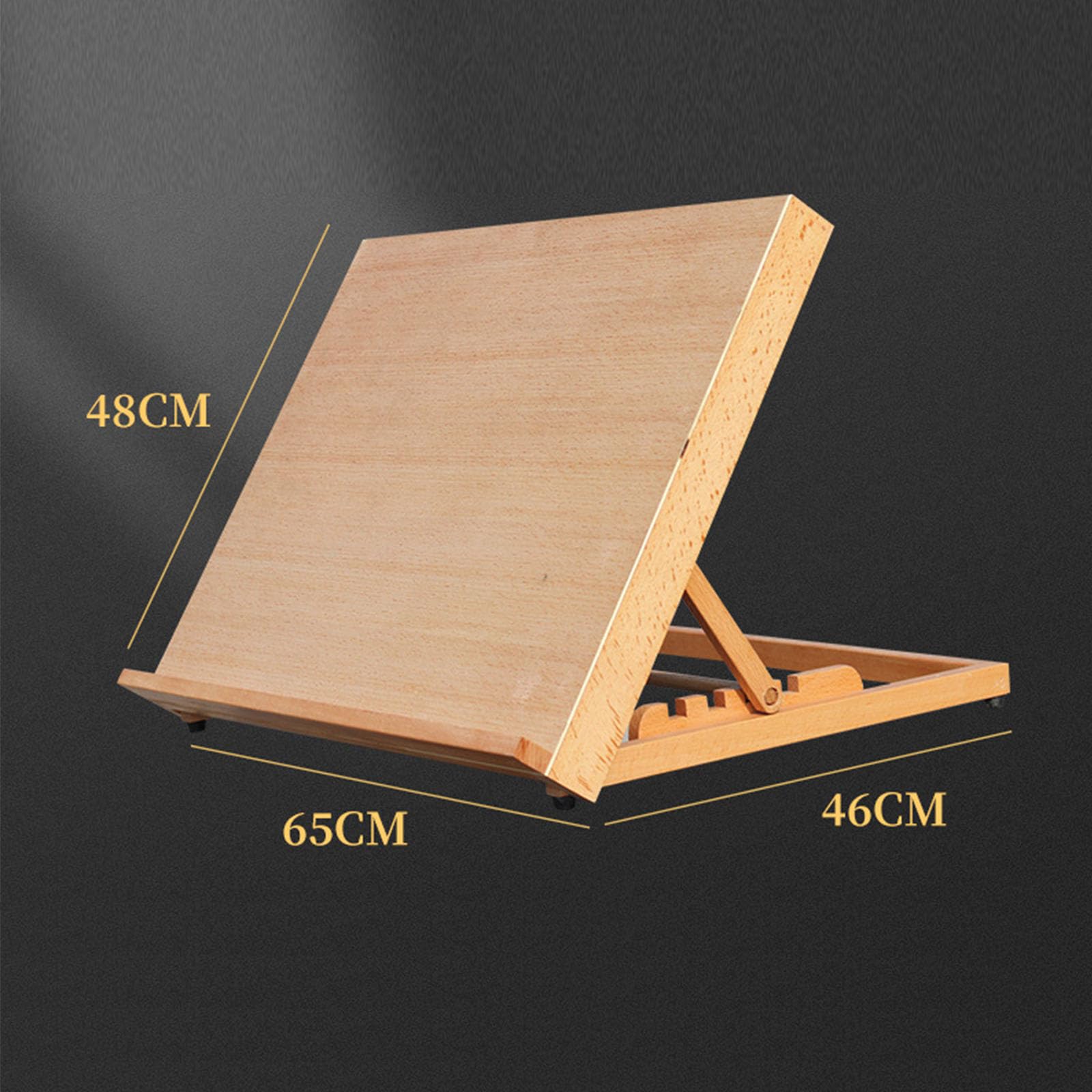 Supporto in legno di faggio per studenti che offre regolazioni facili e supporto in legno resistente