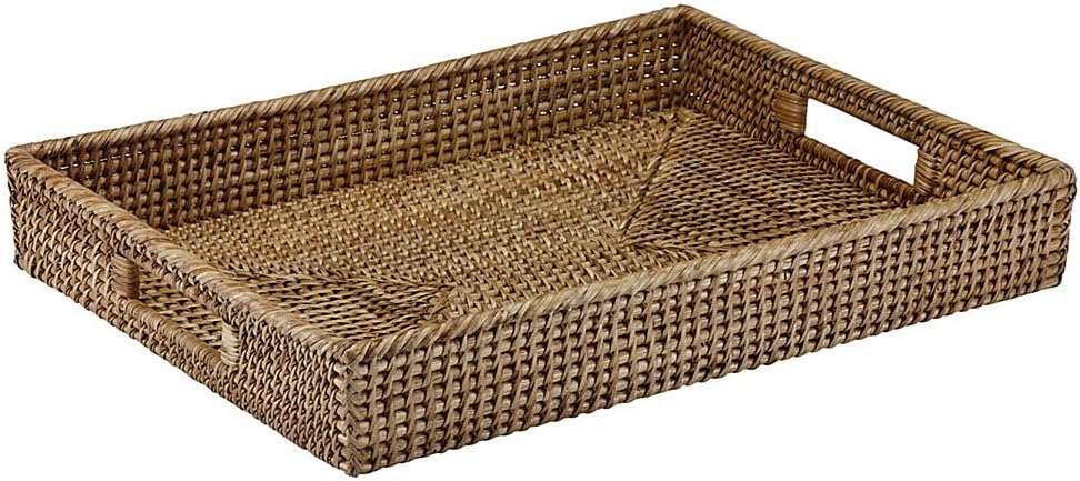 Rattan Rectangular Tray