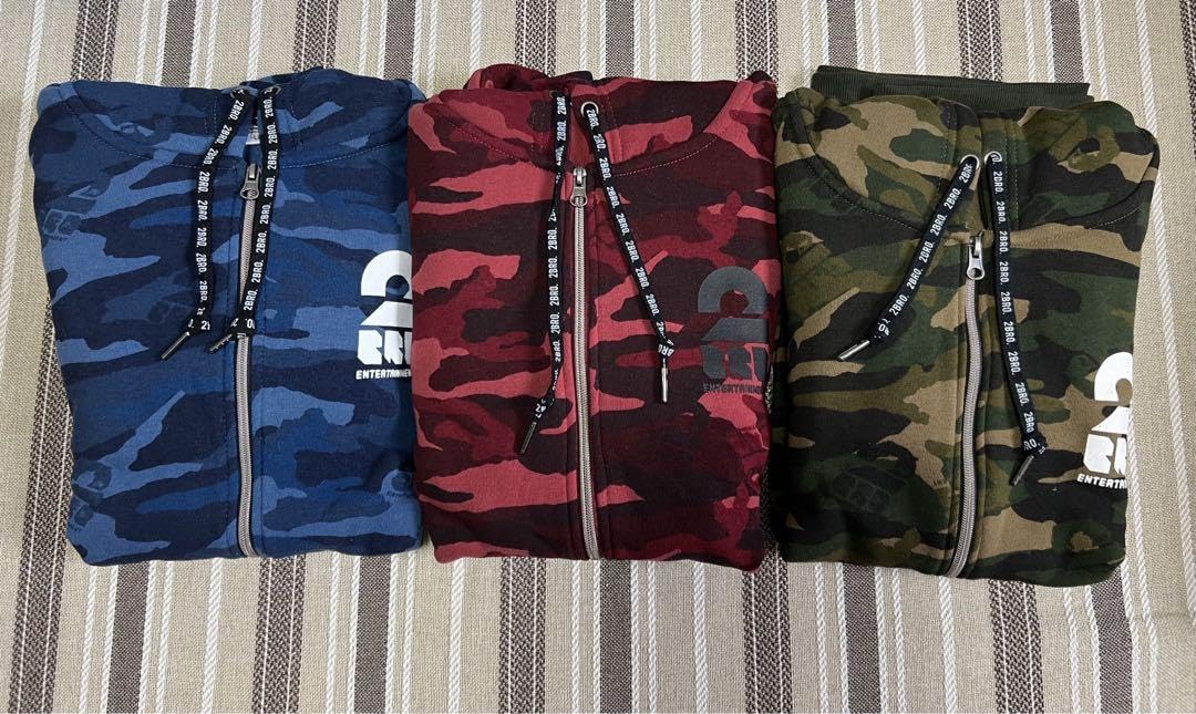 Amazon.co.jp: 絶版2BRO. ZIPパーカー 弟者兄者おついち 3枚セット