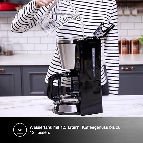 Poor Coffee Mine Filter Coffee Machine Black