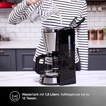 Poor Coffee Mine Filter Coffee Machine Black