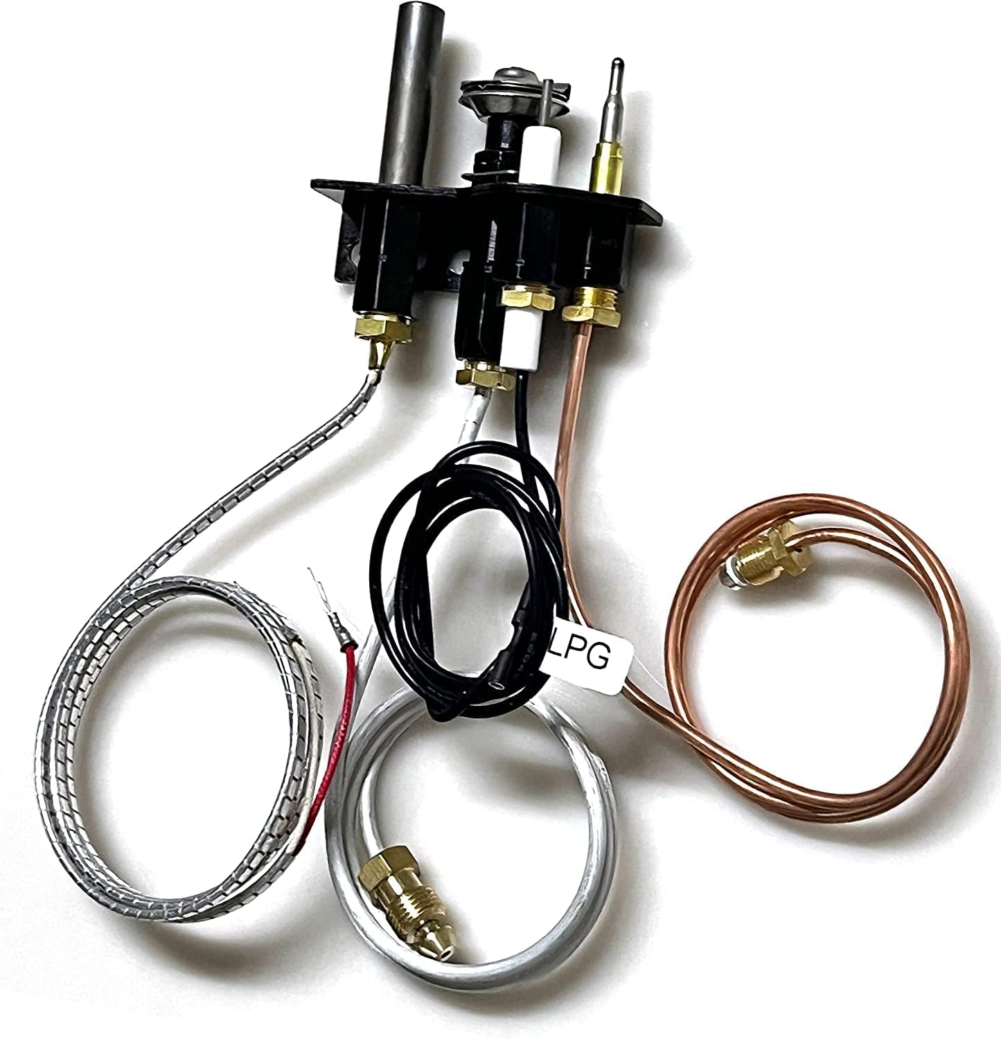 69L18 Pilot Assembly Propane Gas (LP) for Lennox Elite, IHP, Merit, Superior, Astria Fireplaces and Inserts, Pilot Replacement Parts with Thermocouple, Thermopile. 69L1801, J4118, 902162