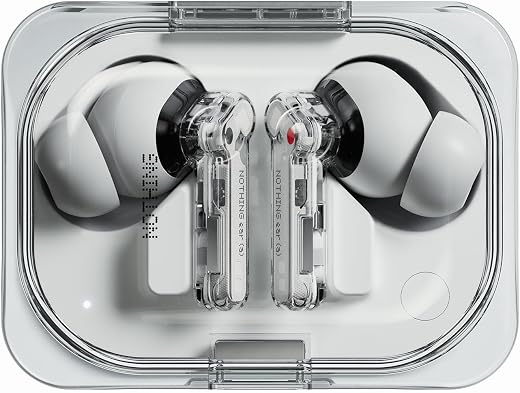 Nothing ear (a) cuffie bluetooth con integrazione di chatgpt, cancellazione attiva del rumore fino a 45 db, audio hi-res con ldac e fino a 42. 5 ore di ascolto - bianco