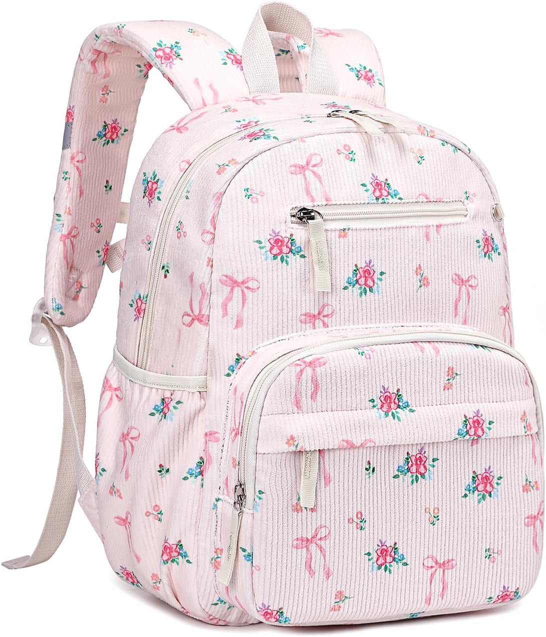 Corduroy Toddler Mini Backpack for Kids 2-3 Ages