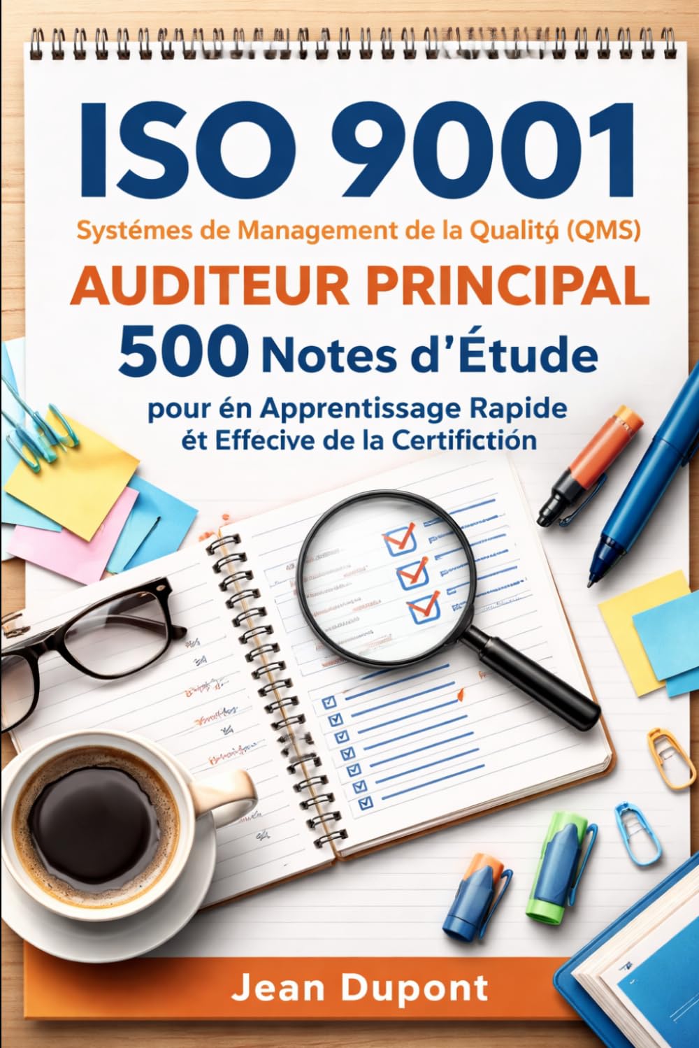 ISO 9001 Systèmes de Management de la Qualité (QMS) Auditeur Principal: 500 Notes d’Étude pour un Apprentissage Rapide et Efficace de la Certification