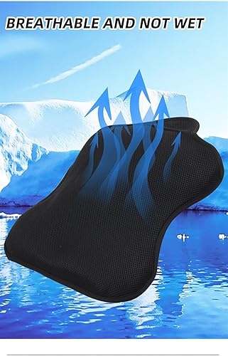 Miniatura 6 de OLLinS Gel Seat Cushion Shock Absorption Breathable Heat Insulation Anti Slip for BMW R1200GS Adv R 1200 GS RT R1200R R1200RS R1200RT