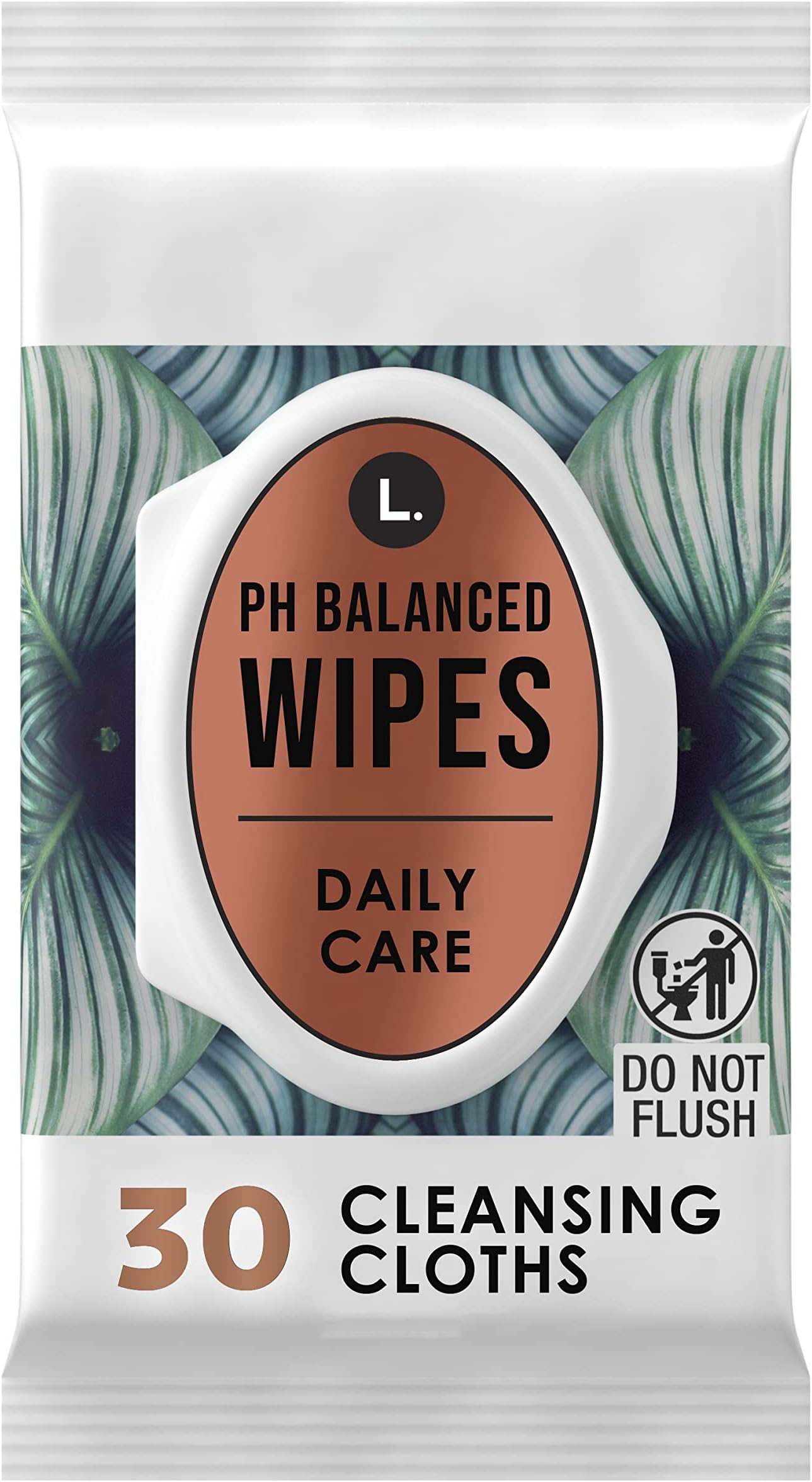 L. pH Balanced Wipes - Fragrance Free, 30 ct