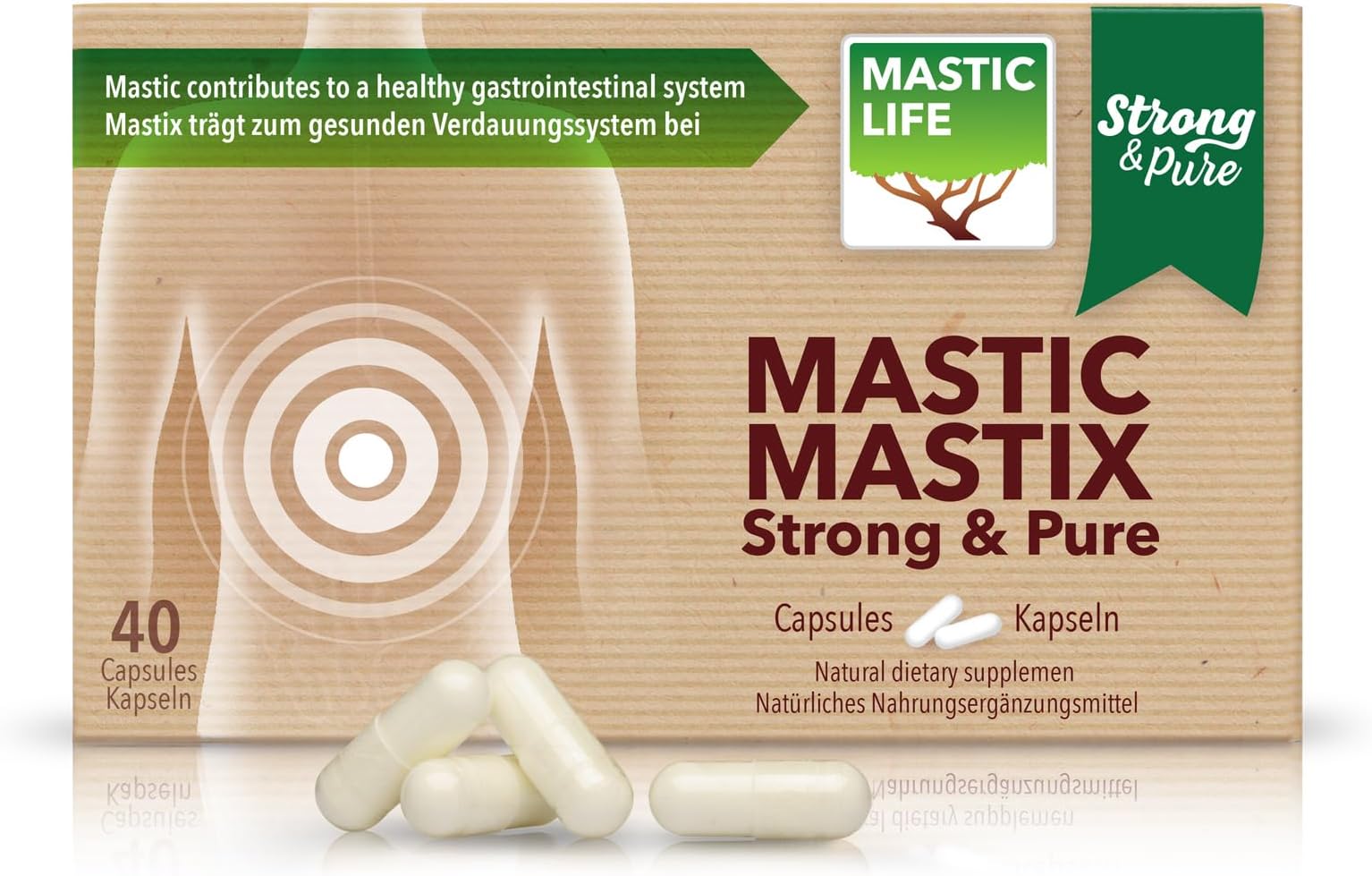 Mastic Strong&Pure (40 Capsules) Masticlife
