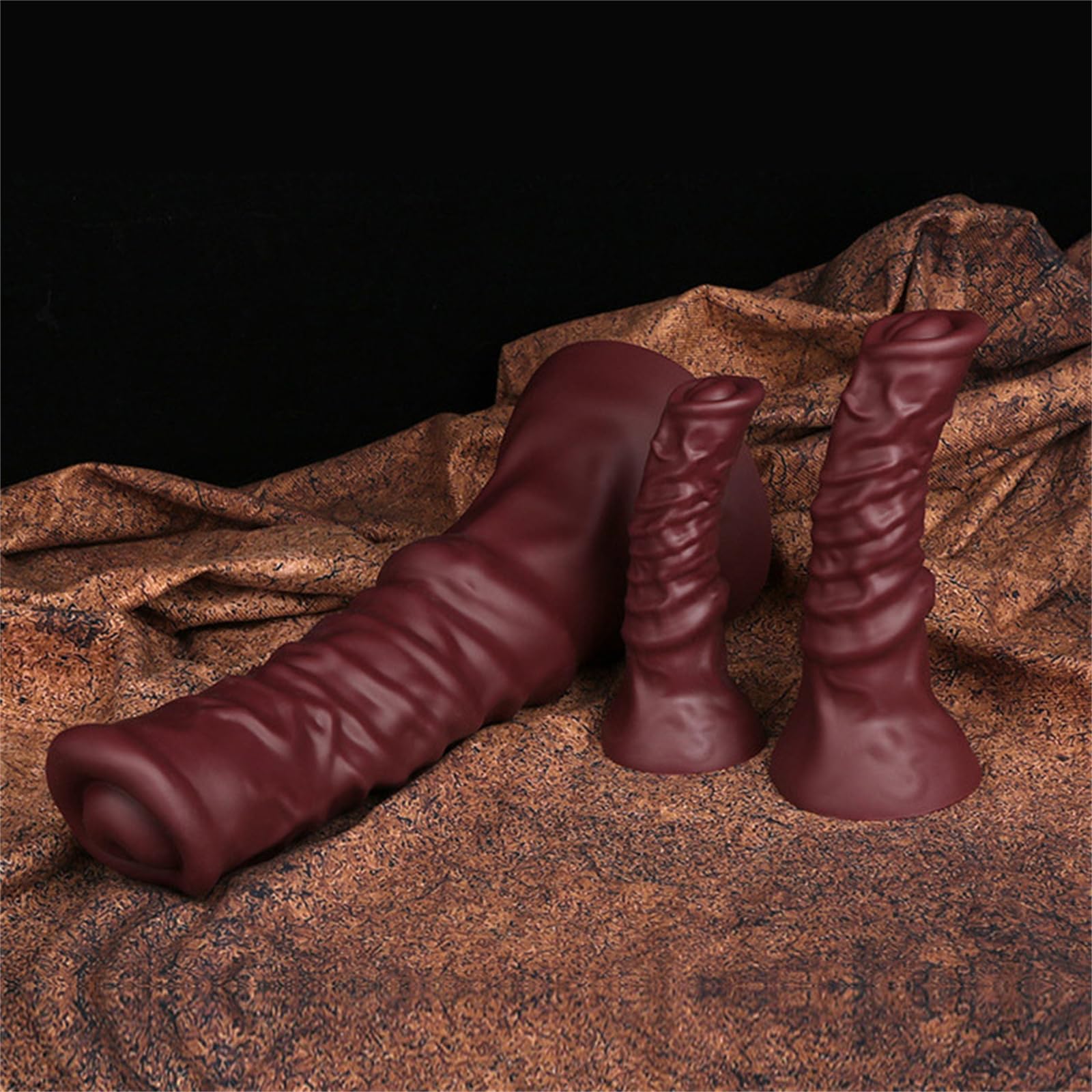 Dildo di cavallo in silicone, enorme plug anale, 7 misure, dilatatore anale da fisting, mostro di cavallo, dildo animale, grande pene, masturbatore, giocattoli sessuali for donne e uomini(