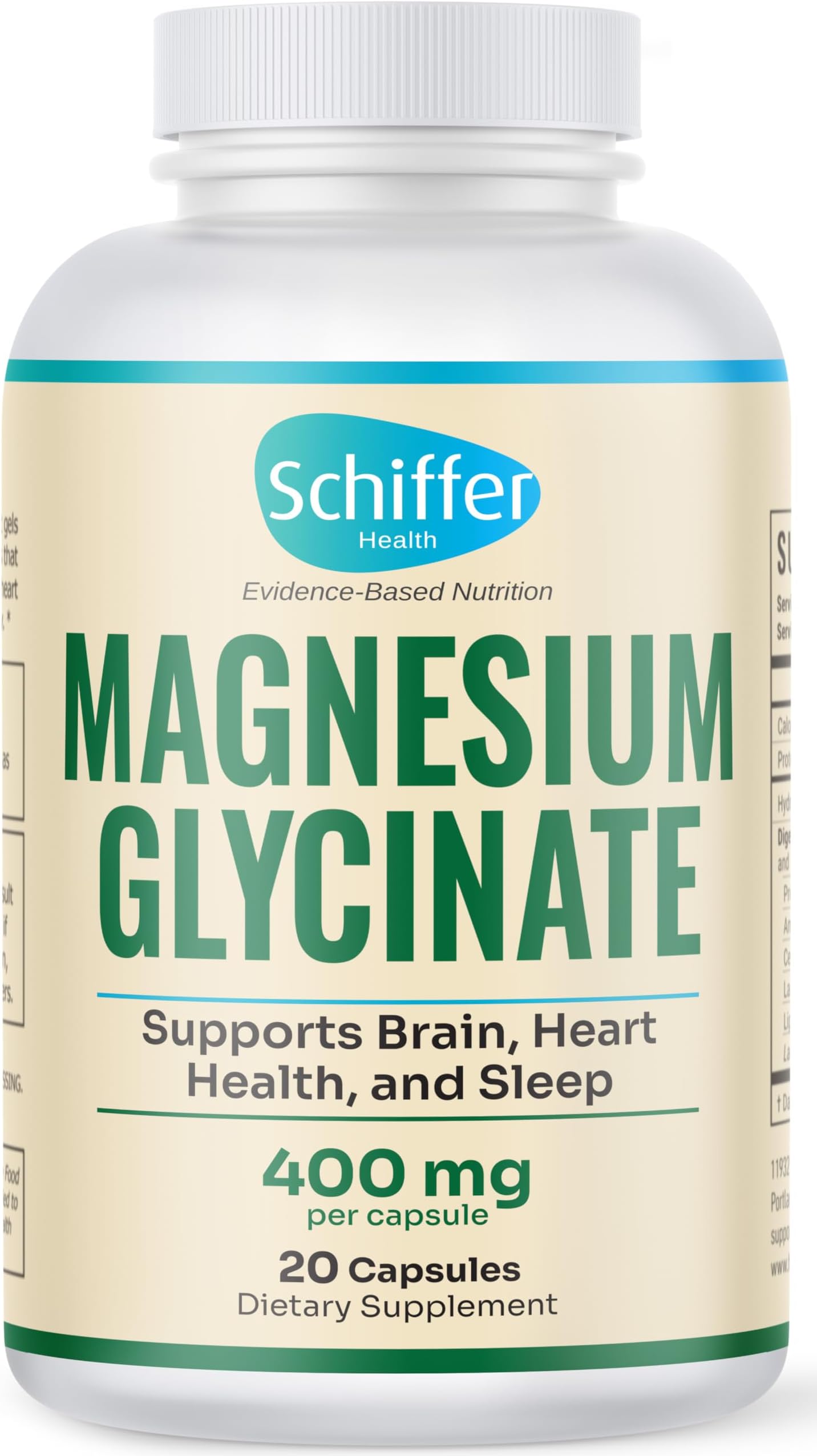 Amazon natures bounty magnesium glycinate large bottle 180