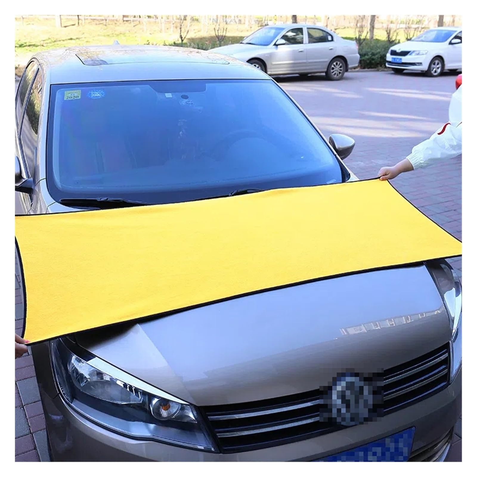 60x160cm Asciugamano in microfibra per lavaggio auto Panno per la pulizia dell'auto Panno per la cura dell'auto Dettagli Asciugamano in microfibra Panno in microfibra per auto Pulisci molteplici usi