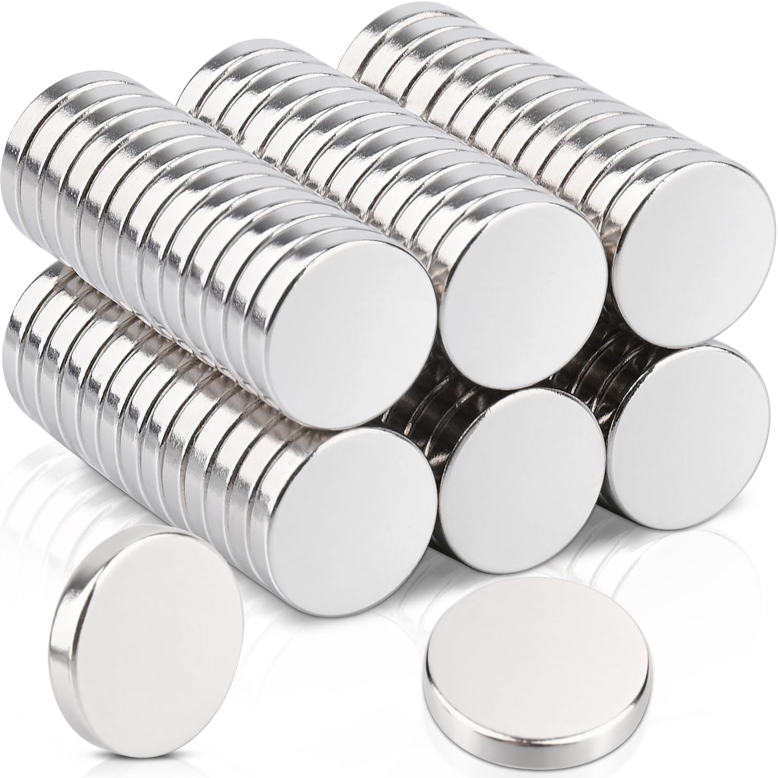MAGXCENE 100 Pcs Neodymium Magnet, 8 x 1mm Tiny Strong Small Round Magnets with Adhesive, Rare Earth Magnets Strong for Industrial Fridge Whiteboard — Amazon image 11