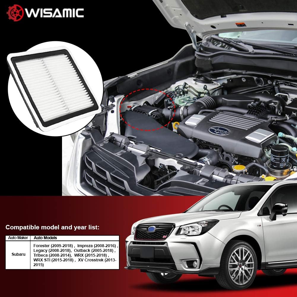 WISAMIC WM997 (CA9997) Engine Air Filter Replacement for Subaru