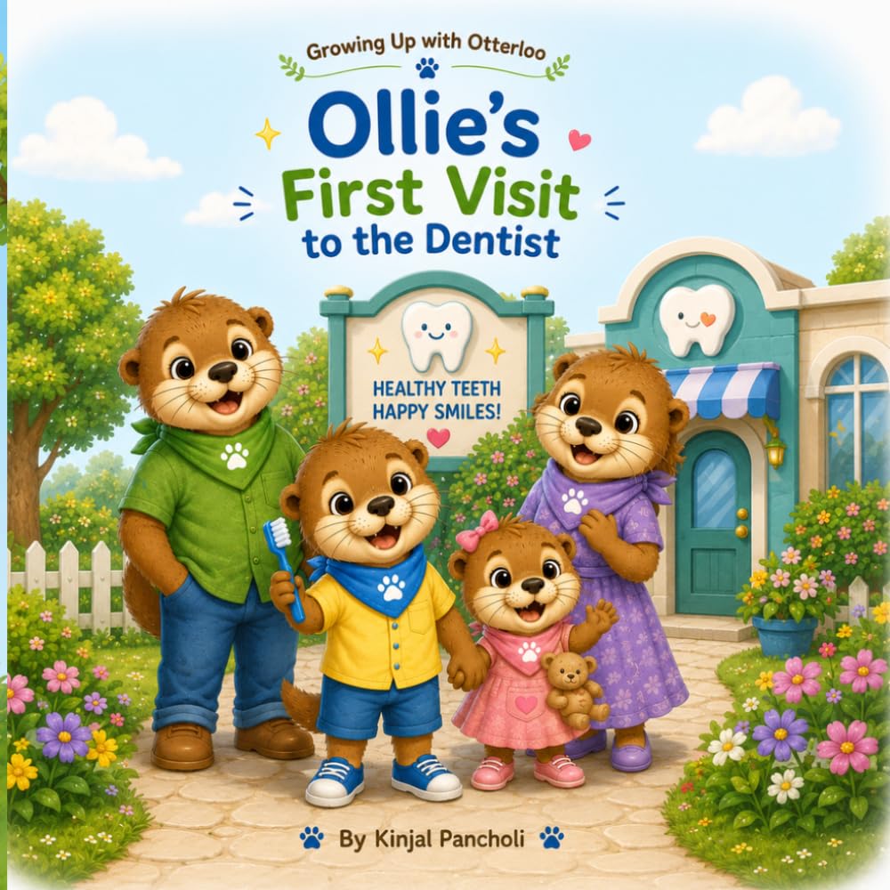 Growing Up with Otterloo: Ollie’s First Visit to the Dentist: A Fun Story About Brushing, Healthy Smiles, and Being Brave at the Dentist